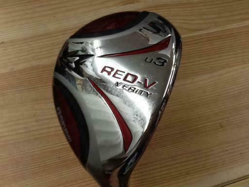 MARUMAN Verity Red-V U3 S-flex UT Utility Hybrid Golf Clubs