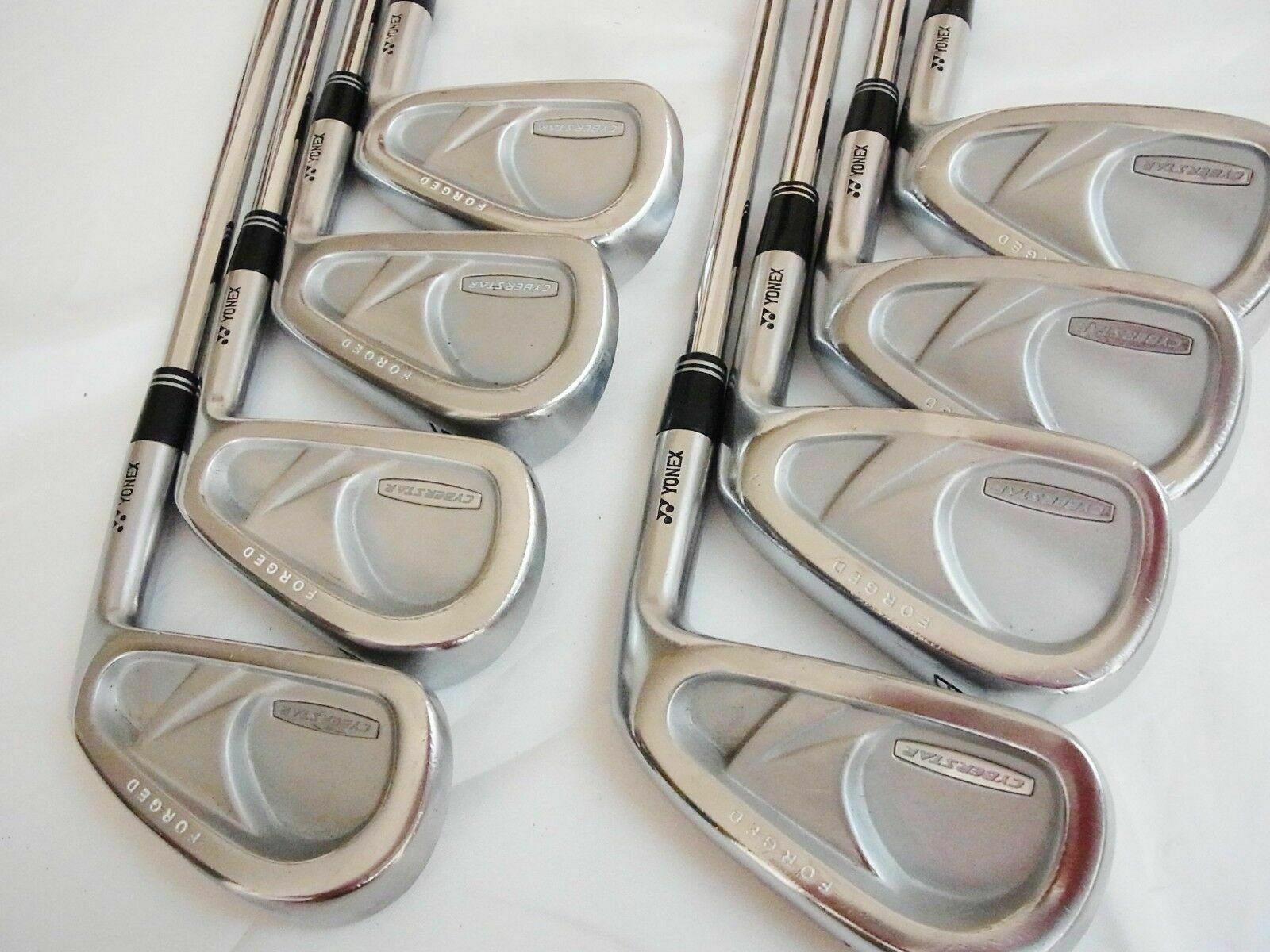 Ryo Ishikawa YONEX CYBER STAR Forged CB 8pc S-flex IRONS SET Golf Clubs