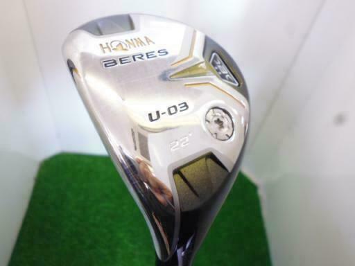 Left-handed HONMA BERES U-03 2-star Loft-22 R-flex UT Utility Golf Clubs