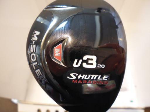 MARUMAN Shuttle M-sole U3 Loft-20 SR-flex UT Utility Hybrid Golf Clubs