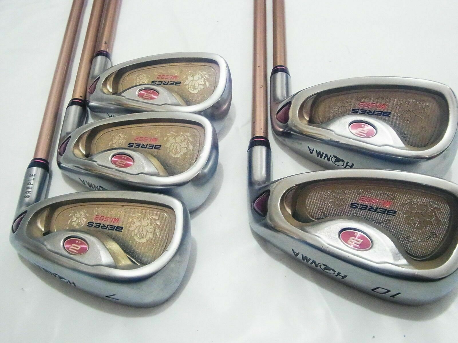 HONMA GOLF CLUBS BERES ML502 LADIES 2-STAR L-FLEX 5PC IRONS SET