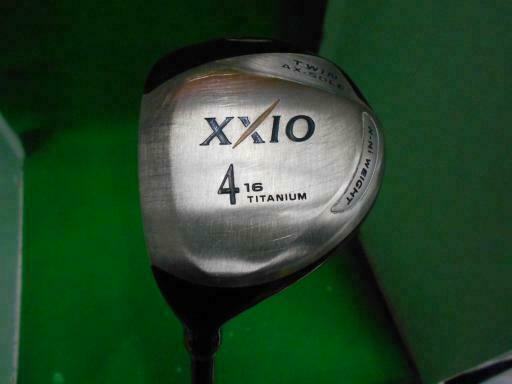 GOLF CLUBS FAIRWAY WOOD LEFT-HANDED DUNLOP XXIO 4W S-FLEX