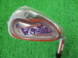 NEW LADIES HYBRID IRONS LYNX GOLF CYRISTAL CAT 5PC L-FLEX IRONS SET GOLF  CLUBS