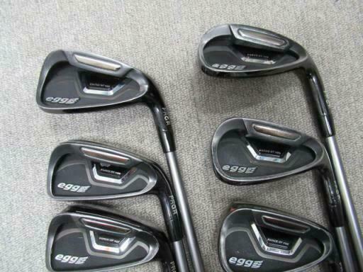 PRGR EGG 2015 6PC EGG S-FLEX IRONS SET GOLF 10277