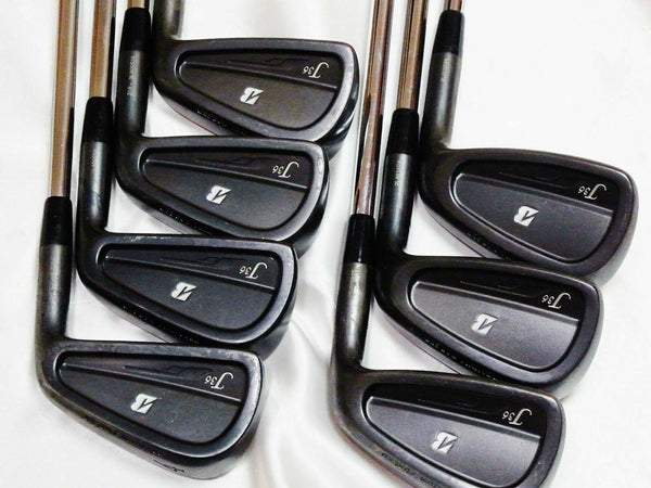 RARE LIMITED 500 SET BRIDGESTONE J36 BLACK FORGED 7PC S-FLEX IRONS GOL |  JapanGolfClubs