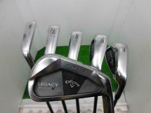 CALLAWAY LEGACY BLACK NSPRO MODUS3 TOUR120 6PC S-FLEX IRONS SET GOLF CLUBS