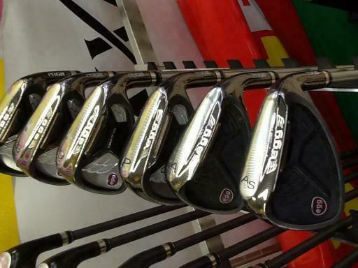 PRGR EGG 2015 6PC EGG SR-FLEX IRONS SET GOLF 10277