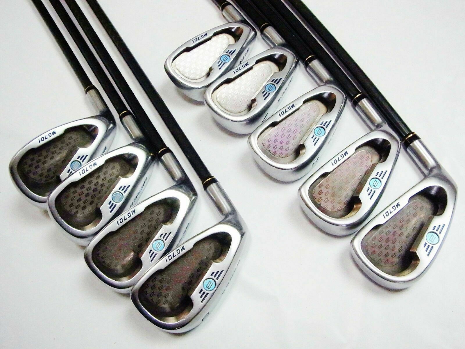 9PC LEFT-HANDED 1-STAR HONMA BERES MG701 R-FLEX IRONS SET GOLF CLUBS 267 BERES
