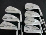 CALLAWAY APEX MB JAPAN JP MODEL DG 7PC S-FLEX IRONS SET GOLF CLUBS