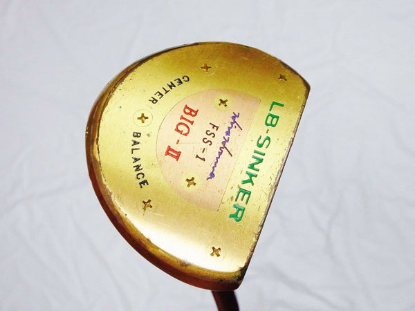 HONMA LB-SINKER CENTER BARANCE SHORT-Ⅱ HONMA LB-SINKER SHORT-II Persimmon Putter Right Hand Used Japan | eBay