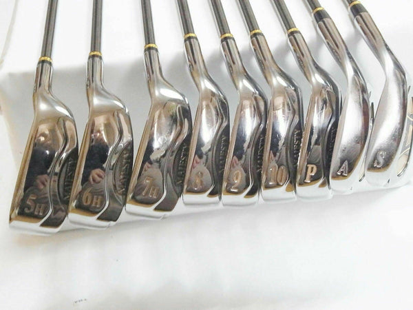 8642 maruman MAJESTY PRESTIGIO FV-R 7本 L MARUMAN MAJESTY PRESTIGIO GOLD PREMIUM 8PC R-FLEX IRONS SET