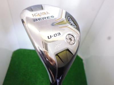 Left-handed HONMA BERES U-03 2star Loft-22 R-flex UT Utility Golf Clubs