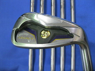 2012 CALLAWAY Legacy steel 6pc S-flex IRONS SET Golf Clubs