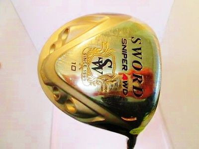 KATANA SWORD SNIPER 4WD Loft-10 S-flex Driver 1W Golf Clubs