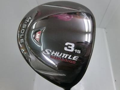 Maruman SHUTTLE Marazing M-SOLE Flex-R Loft-15 Fairway Wood #3 3W Golf Clubs