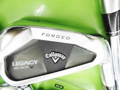 CALLAWAY Legacy Black 7pc Dynamic Gold S-flex IRONS SET Golf Clubs
