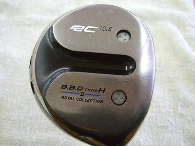 RC ROYAL COLLECTION B.B.D TYPE-H Ⅱ Loft-10.5 R-Flex Driver 1W Golf Clubs