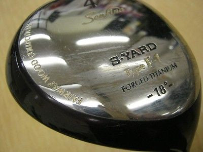 SEIKO S-YARD Senfina Ladies #4 4W Loft-18 L-flex Fairway wood Golf Clubs