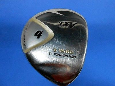 SEIKO S-YARD TX-V #4 4W Loft-16 S-flex Fairway wood Golf Clubs Excellent