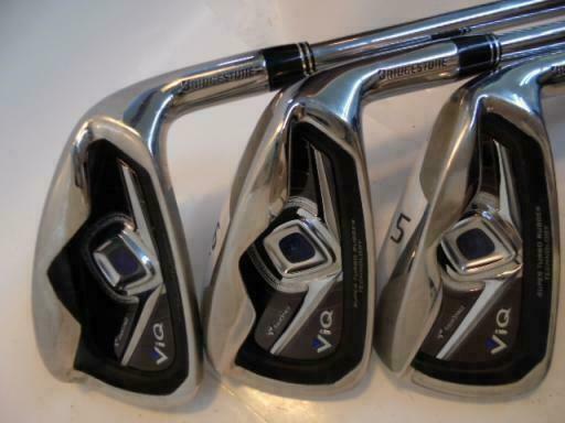 BRIDGESTONE  TOUR STAGE V-IQ 2012 6PC GS85 S-FLEX IRONS SET GOLF 10267