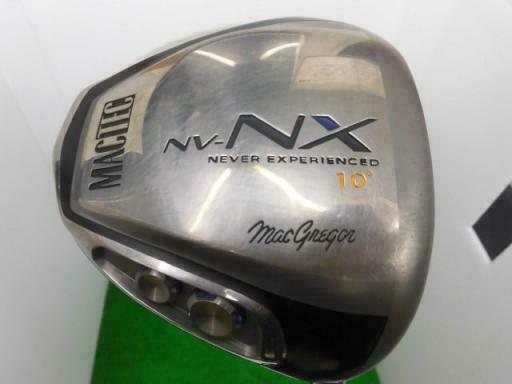 MACGREGOR MACTEC GOLF CLUB DRIVER NV-NX 10DEG S-FLEX