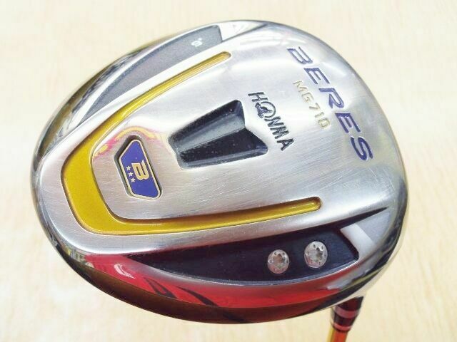 3-STAR BERES GOLF CLUB DRIVER MG710 9DEG S-FLEX HONMA BERES