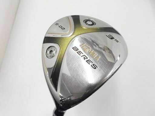 GOLF CLUBS FAIRWAY WOOD HONMA BERES S-02 2-STAR #3 3W LOFT-15 SR-FLEX BERES