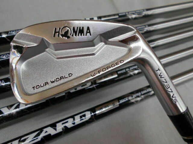 HONMA TOUR WORLD TW737VS 2017 6PC VIZARD S-FLEX IRONS SET GOLF CLUBS 189 BERES