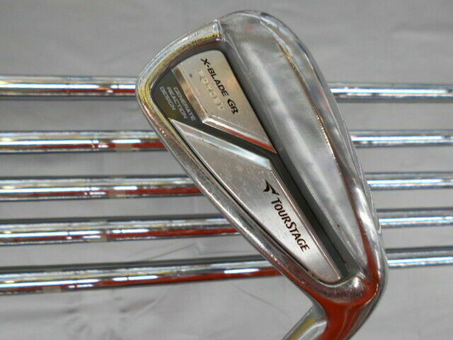 Bridgestone TourStage X-BLADE GR FORGED 2014 6PC NSPROWF S-FLEX IRONS SET Golf