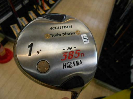 HONMA TWINMARKS GOLF CLUB DRIVER 385TI 9DEG S-FLEX BERES