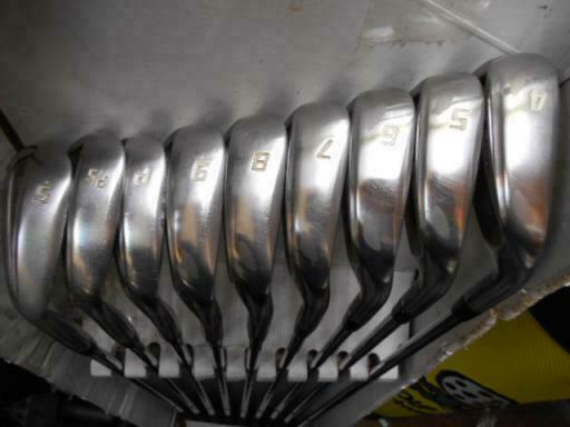 BRIDGESTONE  TOUR STAGE V-IQ 2006 9PC NSPRO S-FLEX IRONS SET GOLF 10267