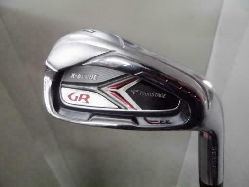 BRIDGESTONE TOUR STAGE X-BLADE GR 2012 6PC NSPRO S-FLEX IRONS SET GOLF 10277