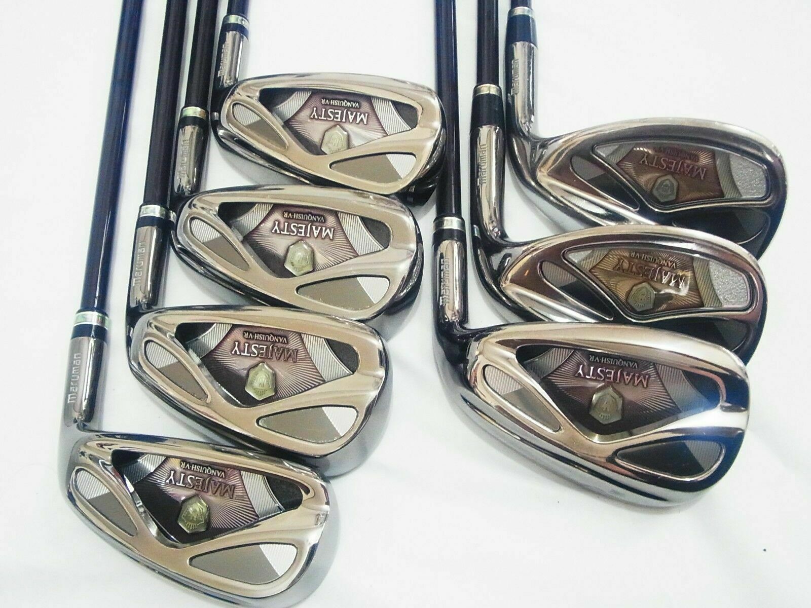 2011MODEL MARUMAN MAJESTY VANQUISH-VR 7PC R-FLEX IRONS SET GOLF CLUB