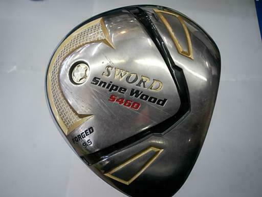 KATANA SWORD GOLF CLUB DRIVER SNIPE WOOD S460 2011MODEL LOFT-9.5 SR-FLEX