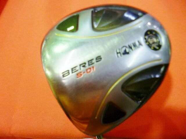 LEFT-HANDED 3-STAR GOLF CLUB DRIVER 2011MODEL HONMA BERES S-01 10DEG R-FLEX
