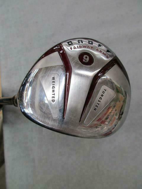 GOLF CLUBS FAIRWAY WOOD DAIWA GLOBERIDE ONOFF ARMS 2014 9W R-FLEX