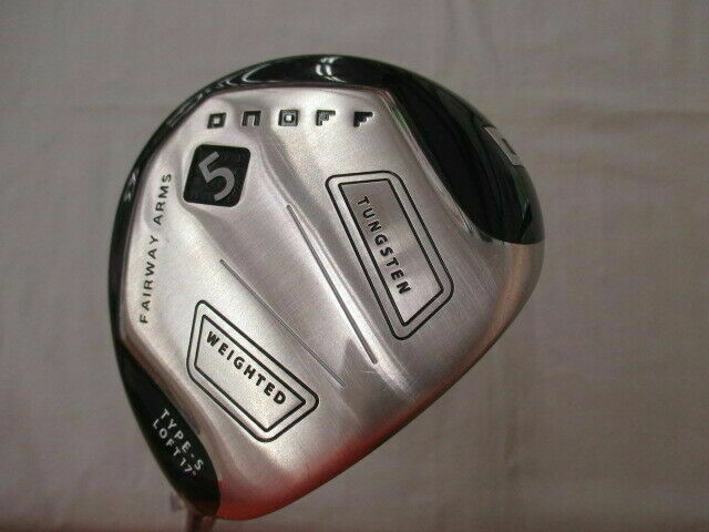 GOLF CLUBS FAIRWAY WOOD DAIWA GLOBERIDE ONOFF ARMS TYPE-S 2012 5W R-FLEX
