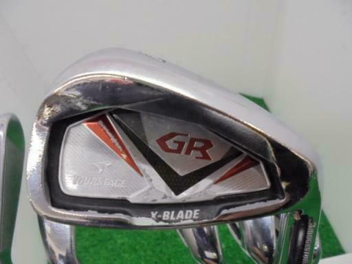 BRIDGESTONE TOUR STAGE X-BLADE GR 2010 6PC TOUR-AD R-FLEX IRONS SET GOLF 10277