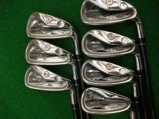 2011 JAPAN MODEL MACGREGOR MACTEC NV 201 7PC R-FLEX IRONS SET GOLF CLUBS