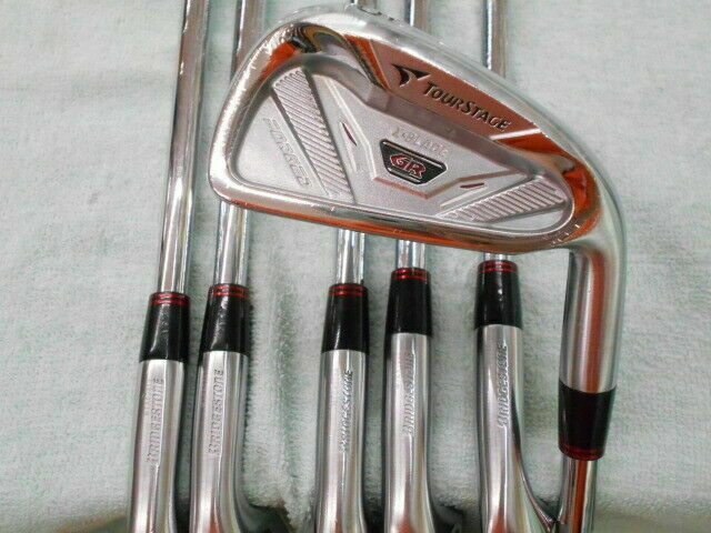 Bridgestone TourStage X-BLADE GR FORGED 2012 6PC NSPROWF R-FLEX IRONS SET Golf