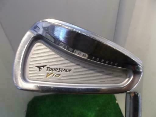 BRIDGESTONE TOUR STAGE V-IQ FORGED 10PC TSI R-FLEX IRONS SET GOLF 10277