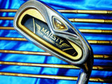 MARUMAN Majesty Prestigio Gold Premium 8pc R-flex IRONS SET Golf Clubs sp 777