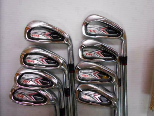 BRIDGESTONE TOUR STAGE X-BLADE GR 2012 8PC TOUR-AD S-FLEX IRONS SET GOLF 10277