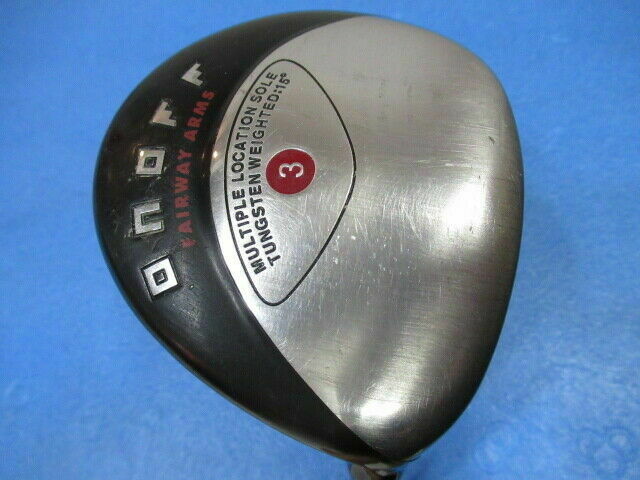 GOLF CLUBS FAIRWAY WOOD DAIWA GLOBERIDE ONOFF ARMS 2005 3W S-FLEX