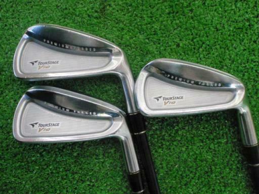 BRIDGESTONE TOUR STAGE V-IQ FORGED 6PC TSI S-FLEX IRONS SET GOLF 10277