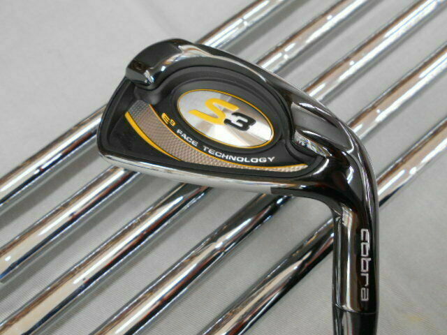 COBRA S3 2011 JP MODEL 6PC NSPRO S-FLEX IRONS SET GOLF CLUBS