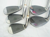 LADIES MARUMAN FIGARO GOLD 5PC L-FLEX IRONS SET GOLF CLUBS  MAJESTY