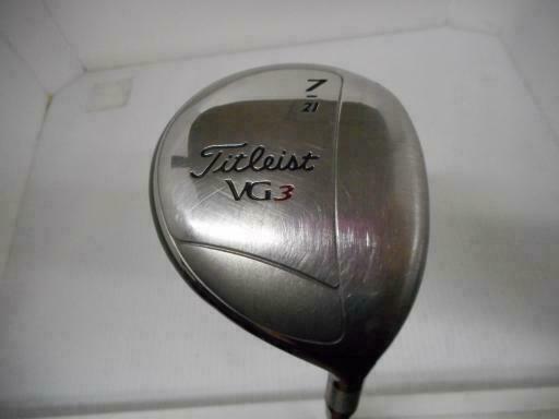 GOLF CLUBS FAIRWAY WOOD TITLEIST VG3 MOTORE JAPAN MODEL 7W S-FLEX