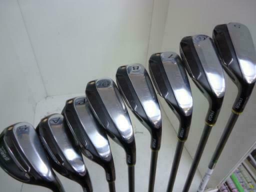 PRGR SUPER EGG 2016 8PC EGG R-FLEX IRONS SET GOLF 10277