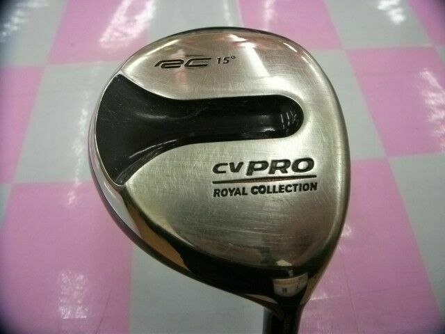 GOLF CLUBS FAIRWAY WOOD RC ROYAL COLLECTION CV PRO #3 3W LOFT-15 S-FLEX